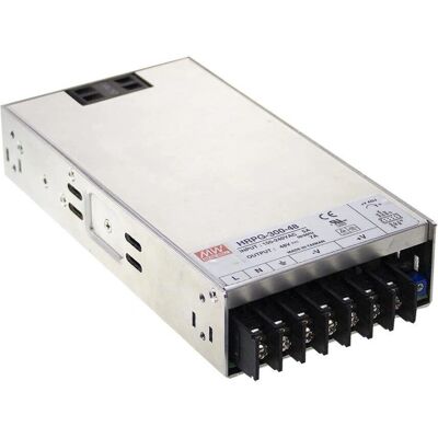 Fuente de alimentación Mean Well HRP-300-48 - 336W, Metálica, Entrada Universal Fuente de alimentación Mean Well HRP-300-48 - 336W, Metálica, Entrada Universal