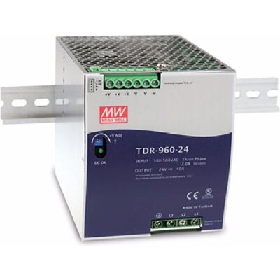 Mean Well TDR-960-24 Netzteil - DIN-Schiene 960W Mean Well TDR-960-24 Netzteil - DIN-Schiene 960W