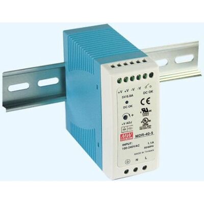 Mean Well MDR-40-24 Spannungswandler - 24V, 40W, DIN-Schienenmontage Mean Well MDR-40-24 Spannungswandler - 24V, 40W, DIN-Schienenmontage