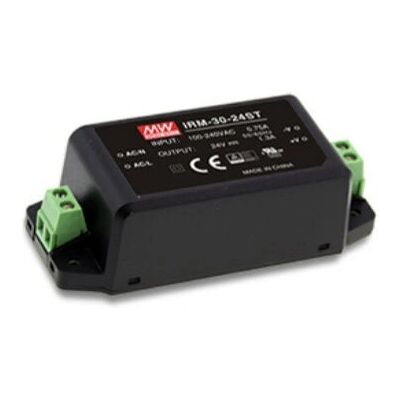 Mean Well IRM-30-24ST Alimentatore - 24V, 1.3A, 31W, Nero Mean Well IRM-30-24ST Alimentatore - 24V, 1.3A, 31W, Nero