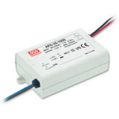 Mean Well APC-35-350 - LED Treiber Konstantstrom 35W 0,35A 28-100V Mean Well APC-35-350 - LED Treiber Konstantstrom 35W 0,35A 28-100V