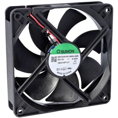 Sunon EEC0252B3-000U-A99 Axiallüfter - 24V/DC, 127.39 m³/h, 25x120x120mm Sunon EEC0252B3-000U-A99 Axiallüfter - 24V/DC, 127.39 m³/h, 25x120x120mm