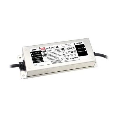 Driver LED Mean Well ELG-75-48B-3Y - IP67, 76.8W, 48V, 1.6A Driver LED Mean Well ELG-75-48B-3Y - IP67, 76.8W, 48V, 1.6A