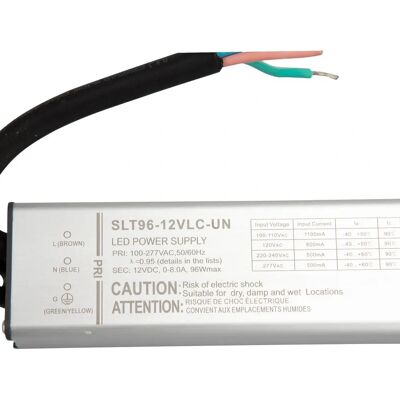 Self Electronics SLT96-12VLC-UN LED-Treiber - 96W, 12V, IP67 Self Electronics SLT96-12VLC-UN LED-Treiber - 96W, 12V, IP67