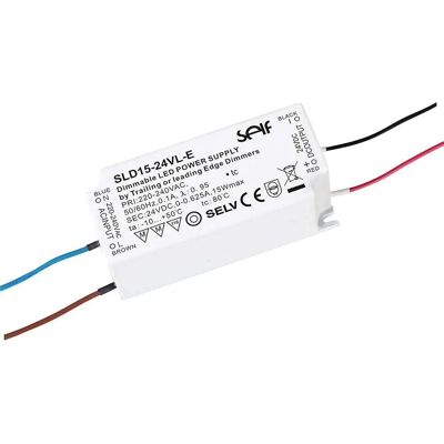 Self Electronics SLD15-24VL-E LED-drivrutin - 15W Self Electronics SLD15-24VL-E LED-drivrutin - 15W