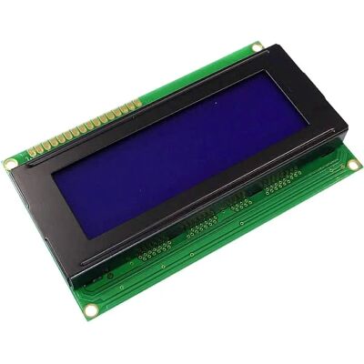 Display Elektronik 20x4 LCD Vit - Skärm Display Elektronik 20x4 LCD Vit - Skärm