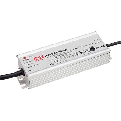 Mean Well LED Transformator - 65,1 W, 700 mA, 9-93V, Dimmbar Mean Well LED Transformator - 65,1 W, 700 mA, 9-93V, Dimmbar