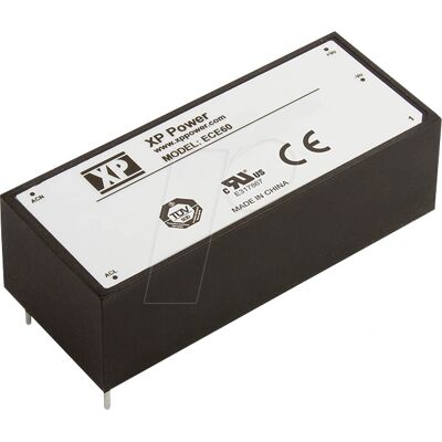XP Power ECE60US12-S - Convertidor de corriente - 12 V, 5 A, 60 W XP Power ECE60US12-S - Convertidor de corriente - 12 V, 5 A, 60 W