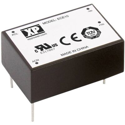 XP Power ECE10US24 Fuente de alimentación industrial 24V 0.4A 10W XP Power ECE10US24 Fuente de alimentación industrial 24V 0.4A 10W