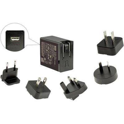 Mean Well NGE12I05-USB Voeding Adapter - 5V DC, 12W, Compact Mean Well NGE12I05-USB Voeding Adapter - 5V DC, 12W, Compact