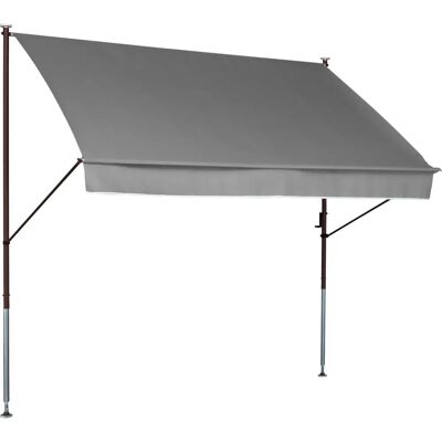 Angerer Vrijetijdsmeubelen 200cm 150cm Grijs Klemmarkies - Markiezen Angerer Vrijetijdsmeubelen 200cm 150cm Grijs Klemmarkies - Markiezen