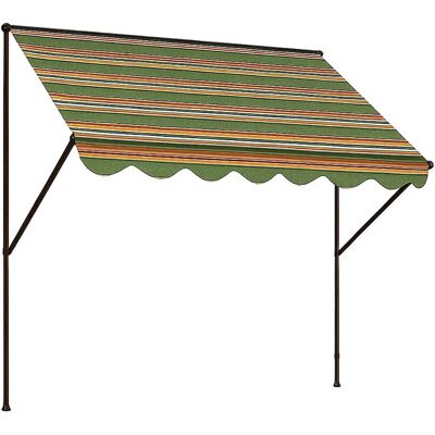 ANGERER FREIZEITMÖBEL Beig-Grün 400cm Markise - Markisen ANGERER FREIZEITMÖBEL Beig-Grün 400cm Markise - Markisen