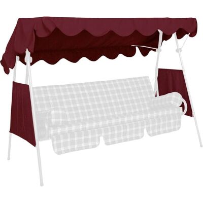 Angerer Schommelkap - 200x120cm, Swingtex, Bordo - Schommelkap Angerer Schommelkap - 200x120cm, Swingtex, Bordo - Schommelkap