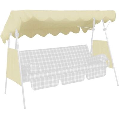Pare-soleil Angerer pour balancelle 3 places tissu PE - Pare-soleil pour balançoire - Publicité Pare-soleil Angerer pour balancelle 3 places tissu PE - Pare-soleil pour balançoire - Publicité