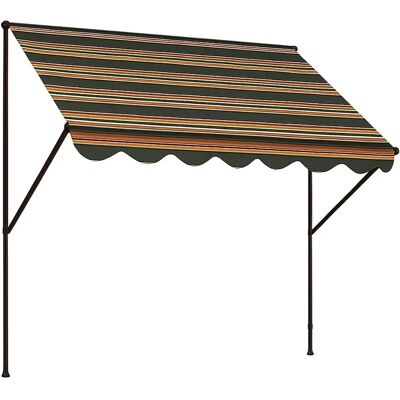 ANGERER FREIZEITMÖBEL Grüne/Beige 350x150cm - Markisen ANGERER FREIZEITMÖBEL Grüne/Beige 350x150cm - Markisen