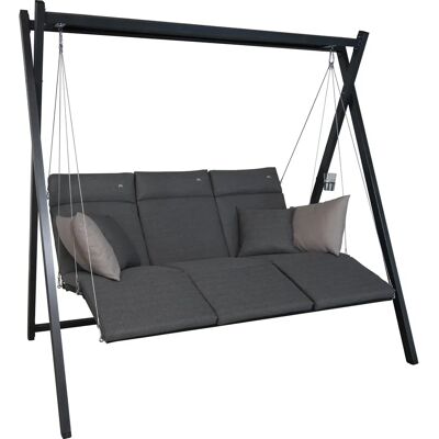 ANGERER FREIZEITMÖBEL Relax Hollywoodschaukel - 3-Sitzer, Grau ANGERER FREIZEITMÖBEL Relax Hollywoodschaukel - 3-Sitzer, Grau