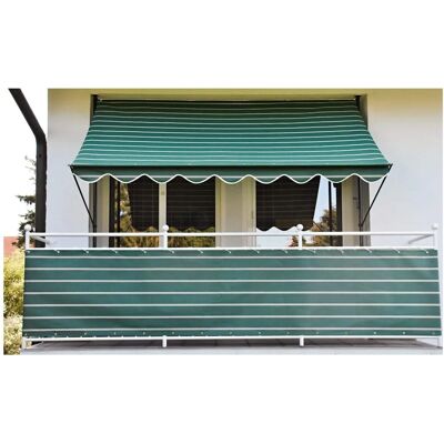 Sombrilla Retráctil Manual Angerer FREIZEITMÖBEL - 400cm Ancho, 150cm Proyección, Verde Sombrilla Retráctil Manual Angerer FREIZEITMÖBEL - 400cm Ancho, 150cm Proyección, Verde