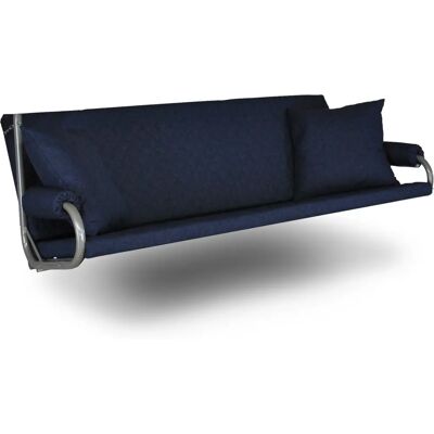 ANGERER FREIZEITMÖBEL Joy Sitzauflage - 3er, blau, 178x7x180cm ANGERER FREIZEITMÖBEL Joy Sitzauflage - 3er, blau, 178x7x180cm