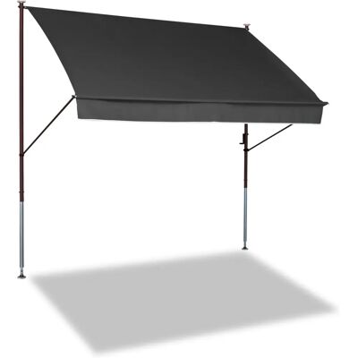 Angerer Freizeitmöbel 150cm Grau Klemmmarkise - Markise Angerer Freizeitmöbel 150cm Grau Klemmmarkise - Markise