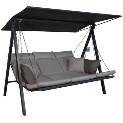 Angerer Lounge 3-Sitzer Beige - Gartenschaukel Angerer Lounge 3-Sitzer Beige - Gartenschaukel