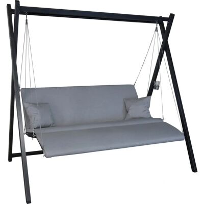 ANGERER FREIZEITMÖBEL Hollywoodschaukel Relax - Grau - 3-Sitzer - Gartenschaukel ANGERER FREIZEITMÖBEL Hollywoodschaukel Relax - Grau - 3-Sitzer - Gartenschaukel