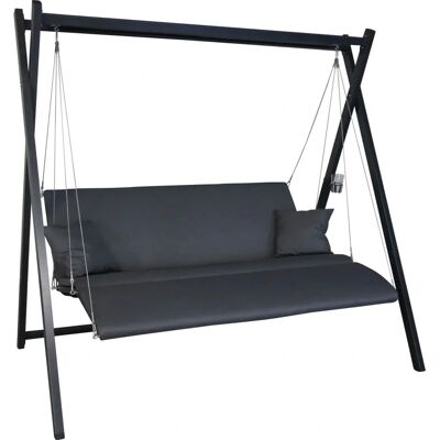 ANGERER - Hollywoodschaukel Relax - grau - 3-Sitzer - Gartenschaukel ANGERER - Hollywoodschaukel Relax - grau - 3-Sitzer - Gartenschaukel