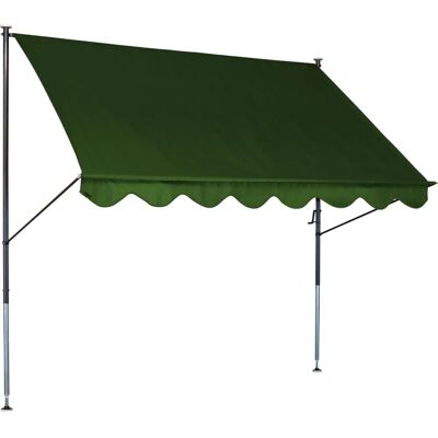 Tenda Angerer Standard - 200cm Larghezza, 150cm Prolunga, Verde - Tende Tenda Angerer Standard - 200cm Larghezza, 150cm Prolunga, Verde - Tende