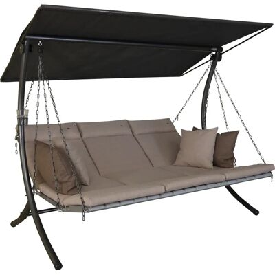 Angerer Freizeit Luxus Smart sand - Hollywoodschaukel - 3 Sitze Angerer Freizeit Luxus Smart sand - Hollywoodschaukel - 3 Sitze