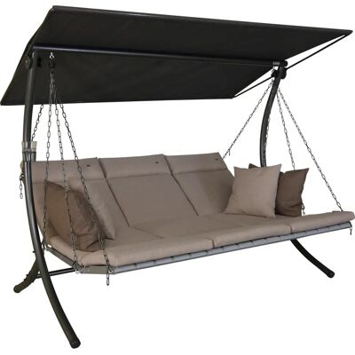 Angerer Freizeit Luxus Smart sand - Hollywoodschaukel - 3 Sitze Angerer Freizeit Luxus Smart sand - Hollywoodschaukel - 3 Sitze