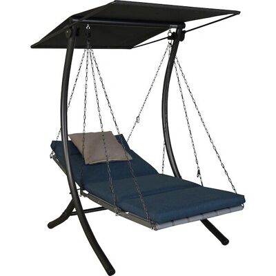 ANGERER FREIZEITMÖBEL Luxus Smart denim - Einzelplatz Hollywoodschaukel ANGERER FREIZEITMÖBEL Luxus Smart denim - Einzelplatz Hollywoodschaukel