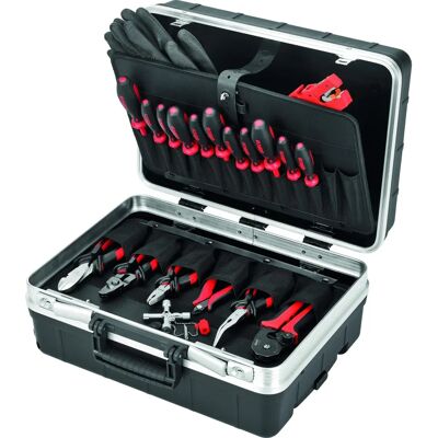 Cimco 170608 Tool Case - Durable plastic, Aluminum frame, Lockable latch Cimco 170608 Tool Case - Durable plastic, Aluminum frame, Lockable latch