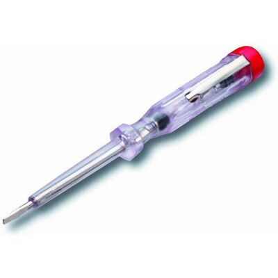 Cimco 111320 Testeur de tension Tournevis - Chrome, Rouge, Transparent - Publicité Cimco 111320 Testeur de tension Tournevis - Chrome, Rouge, Transparent - Publicité