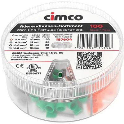 Cimco Modell 187604 Drahtverbinder - Natur - Hochwertiges Kupfer DHP Cimco Modell 187604 Drahtverbinder - Natur - Hochwertiges Kupfer DHP