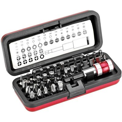 Cimco 113158 - Set di Bit - 37 Pezzi Custodia in Alluminio Cimco 113158 - Set di Bit - 37 Pezzi Custodia in Alluminio