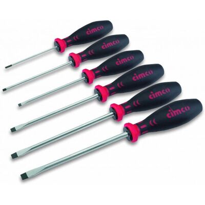 Cimco - 117101 - Schlitz - 6-teilig - Schraubendreher-Set Cimco - 117101 - Schlitz - 6-teilig - Schraubendreher-Set