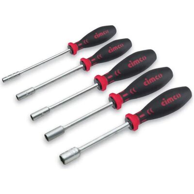 Cimco 117200 - Steckschlüssel-Set aus Chrom-vanadium - 5 Teile Cimco 117200 - Steckschlüssel-Set aus Chrom-vanadium - 5 Teile