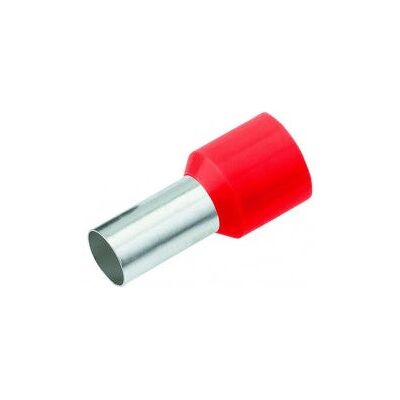 Cimco 182330 Terminal Elettrico Rosso - 1mm² - 18mm - Parzialmente Isolato Cimco 182330 Terminal Elettrico Rosso - 1mm² - 18mm - Parzialmente Isolato