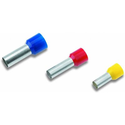 Cimco 182342 Terminali elettrici - Parzialmente isolato Blu - 100 pz Cimco 182342 Terminali elettrici - Parzialmente isolato Blu - 100 pz