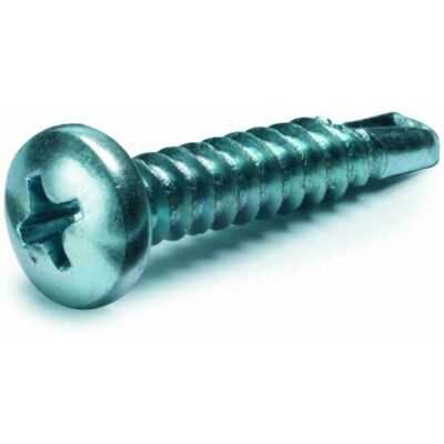 Cimco 190424 Screw - Self-drilling, 19mm, Steel, Pack of 100 Cimco 190424 Screw - Self-drilling, 19mm, Steel, Pack of 100