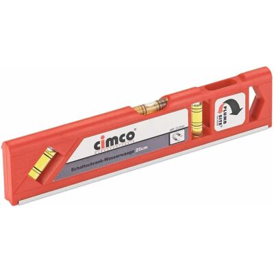 Cimco Level 211542 - 250mm, 3 Bubbles, Magnetic V-edge Cimco Level 211542 - 250mm, 3 Bubbles, Magnetic V-edge