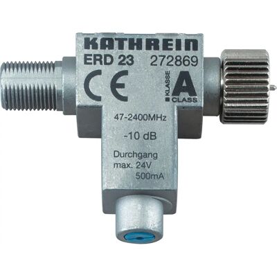 Kathrein ERD 23 Dämpfer - F-type, 47-2400 MHz - Atténuateur Kathrein ERD 23 Dämpfer - F-type, 47-2400 MHz - Atténuateur