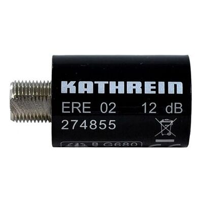 Kathrein ERE 02 Koaxialstecker - F-Typ - Schwarz Kathrein ERE 02 Koaxialstecker - F-Typ - Schwarz