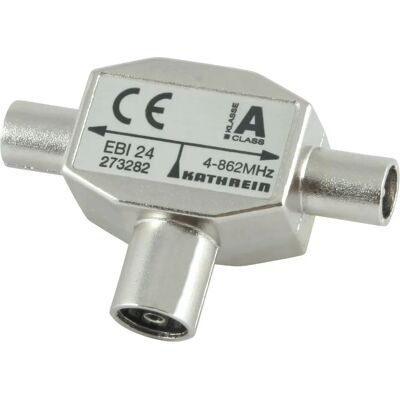 Kathrein EBI 24 - Divisore antenna - 1x IEC, 2x IEC - Argento Kathrein EBI 24 - Divisore antenna - 1x IEC, 2x IEC - Argento