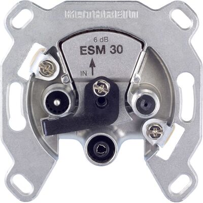 Kathrein ESM 32 Utgångsbox - 3 utgångar - 10dB - Silver Kathrein ESM 32 Utgångsbox - 3 utgångar - 10dB - Silver