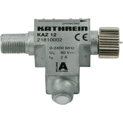 Protezione da fulmini Kathrein KAZ 12 - Antenne, Connettore F, Interno Protezione da fulmini Kathrein KAZ 12 - Antenne, Connettore F, Interno