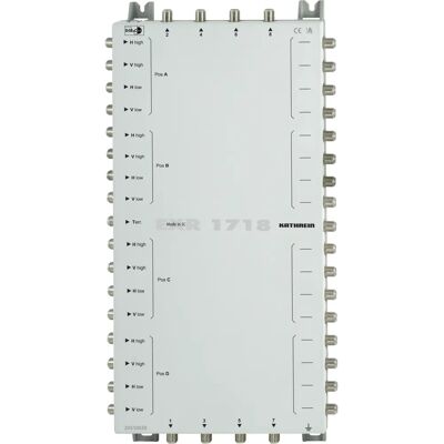 Kathrein EXR 1718 Multischalter - Silber Kathrein EXR 1718 Multischalter - Silber