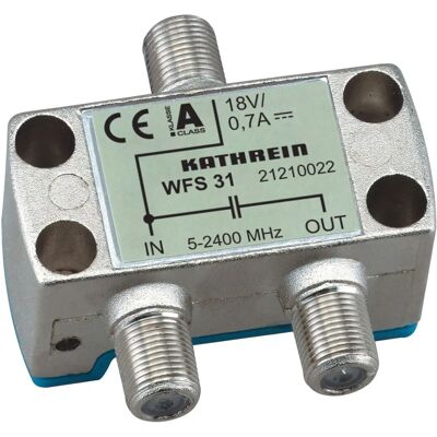Kathrein WFS 31 Silber - Antennensignal-Diplexer Kathrein WFS 31 Silber - Antennensignal-Diplexer