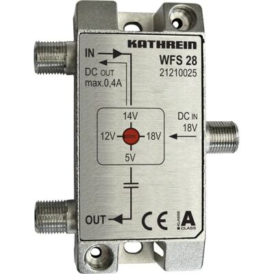 Kathrein WFS 28 - Diplexor de señal de antena - Satélite y terrestre Kathrein WFS 28 - Diplexor de señal de antena - Satélite y terrestre