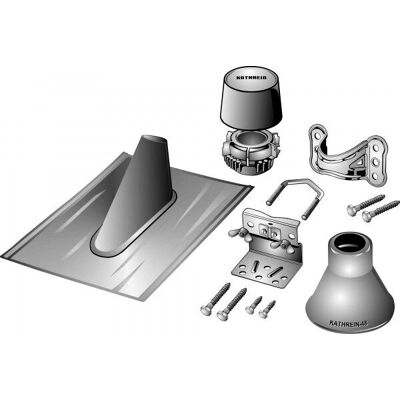 Kathrein ZTS 148 - Mastmontageset - Robustes Metall - Satellitenzubehör Kathrein ZTS 148 - Mastmontageset - Robustes Metall - Satellitenzubehör