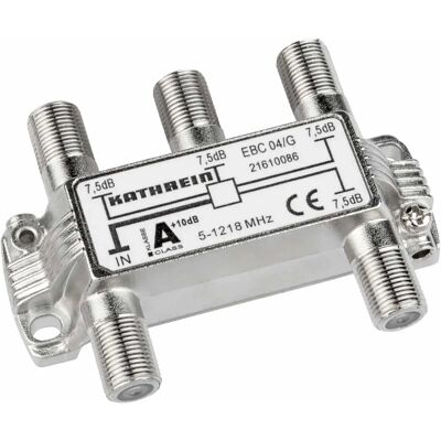 Kathrein EBC 04/G Repartidor de TV cable 4 vías 5-1218 MHz Kathrein EBC 04/G Repartidor de TV cable 4 vías 5-1218 MHz